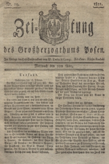 Zeitung des Großherzogthums Posen. 1821, Nr. 19 (7 März) + dod.