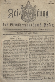 Zeitung des Großherzogthums Posen. 1821, Nr. 31 (18 April)