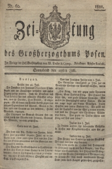 Zeitung des Großherzogthums Posen. 1821, Nr. 60 (28 Juli)