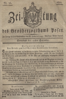 Zeitung des Großherzogthums Posen. 1821, Nr. 76 (22 September)