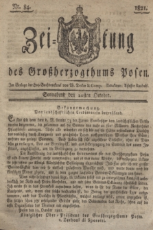 Zeitung des Großherzogthums Posen. 1821, Nr. 84 (20 October)