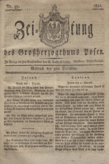 Zeitung des Großherzogthums Posen. 1821, Nr. 97 (5 December) + dod.