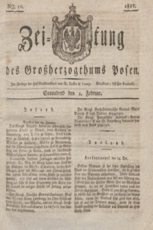Zeitung des Großherzogthums Posen. 1822, Nro. 10 (2 Februar)