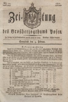 Zeitung des Großherzogthums Posen. 1822, Nro. 12 (9 Februar) + dod.
