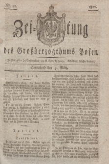 Zeitung des Großherzogthums Posen. 1822, Nro. 20 (9 März)