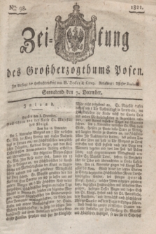 Zeitung des Großherzogthums Posen. 1822, Nro. 98 (7 December) + dod.