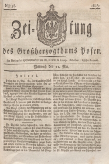 Zeitung des Großherzogthums Posen. 1825, Nro. 38 (11 Mai) + dod.