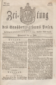 Zeitung des Großherzogthums Posen. 1825, Nro. 45 (4 Juni) + dod.