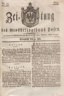 Zeitung des Großherzogthums Posen. 1825, Nro. 55 (9 Juli) + dod.