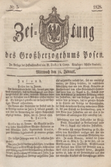 Zeitung des Großherzogthums Posen. 1828, № 5 (16 Januar) + dod.