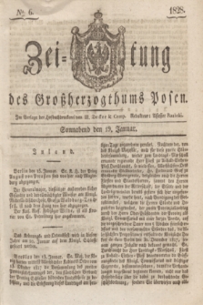 Zeitung des Großherzogthums Posen. 1828, № 6 (19 Januar) + dod.