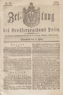 Zeitung des Großherzogthums Posen. 1828, № 32 (19 April) + dod.