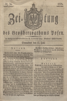 Zeitung des Großherzogthums Posen. 1828, № 56 (12 Juli) + dod.