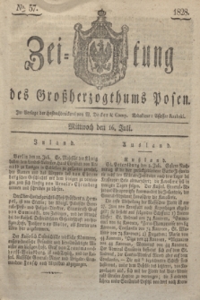 Zeitung des Großherzogthums Posen. 1828, № 57 (16 Juli) + dod.