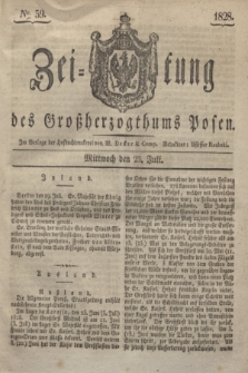 Zeitung des Großherzogthums Posen. 1828, № 59 (23 Juli) + dod.