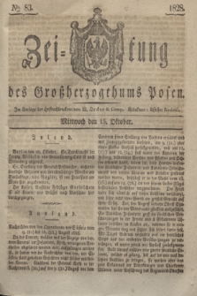 Zeitung des Großherzogthums Posen. 1828, № 83 (15 Oktober) + dod.