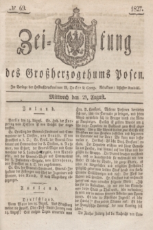 Zeitung des Großherzogthums Posen. 1827, № 69 (29 August) + dod.