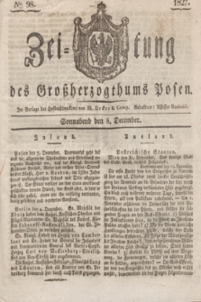 Zeitung des Großherzogthums Posen. 1827, № 98 (8 December) + dod.