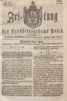 Zeitung des Großherzogthums Posen. 1826, № 44 (3 Juni) + dod.