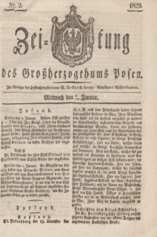 Zeitung des Großherzogthums Posen. 1829, № 2 (7 Januar) + dod.
