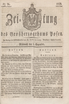 Zeitung des Großherzogthums Posen. 1829, № 96 (2 December) + dod.