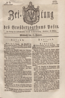 Zeitung des Großherzogthums Posen. 1831, № 9 (12 Januar)