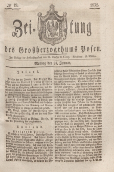Zeitung des Großherzogthums Posen. 1831, № 19 (24 Januar)