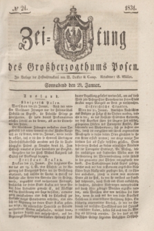 Zeitung des Großherzogthums Posen. 1831, № 24 (29 Januar)