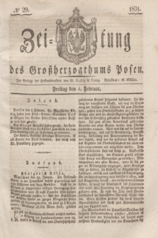 Zeitung des Großherzogthums Posen. 1831, № 29 (4 Februar)