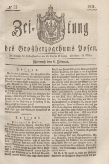 Zeitung des Großherzogthums Posen. 1831, № 33 (9 Febrauar)