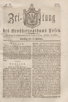 Zeitung des Großherzogthums Posen. 1831, № 38 (15 Februar)