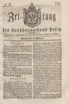 Zeitung des Großherzogthums Posen. 1831, № 49 (28 Februar)