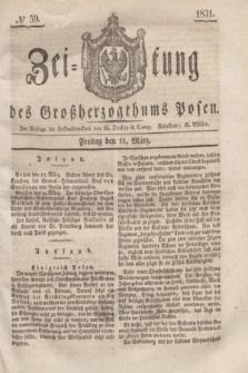Zeitung des Großherzogthums Posen. 1831, № 59 (11 März)