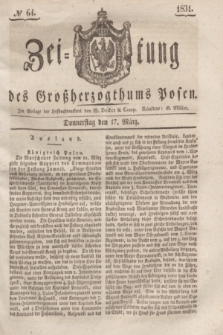 Zeitung des Großherzogthums Posen. 1831, № 64 (17 März)