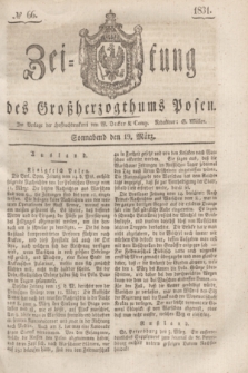 Zeitung des Großherzogthums Posen. 1831, № 66 (19 März)