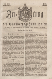 Zeitung des Großherzogthums Posen. 1831, № 114 (20 Mai)