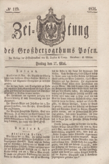 Zeitung des Großherzogthums Posen. 1831, № 119 (27 Mai)