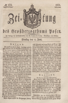 Zeitung des Großherzogthums Posen. 1831, № 134 (14 Juni)