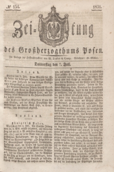 Zeitung des Großherzogthums Posen. 1831, № 154 (7 Juli)