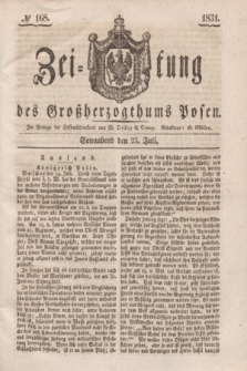 Zeitung des Großherzogthums Posen. 1831, № 168 (23 Juli)