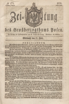 Zeitung des Großherzogthums Posen. 1831, № 171 (27 Juli)