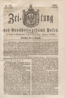 Zeitung des Großherzogthums Posen. 1831, № 176 (2 August)