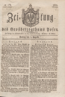 Zeitung des Großherzogthums Posen. 1831, № 179 (5 August)