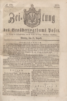 Zeitung des Großherzogthums Posen. 1831, № 199 (29 August)
