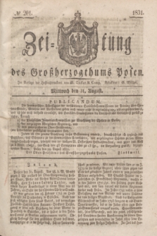 Zeitung des Großherzogthums Posen. 1831, № 201 (31 August)