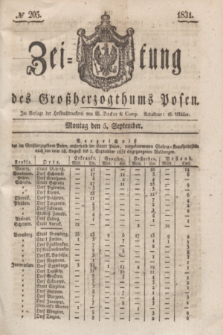 Zeitung des Großherzogthums Posen. 1831, № 205 (5 September)