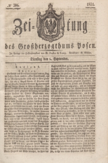 Zeitung des Großherzogthums Posen. 1831, № 206 (6 September)
