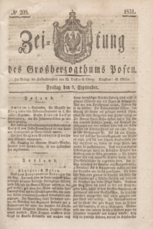 Zeitung des Großherzogthums Posen. 1831, № 209 (9 September)