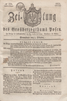 Zeitung des Großherzogthums Posen. 1831, № 228 (1 Oktober)