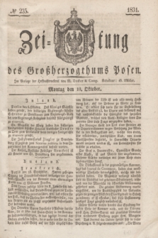 Zeitung des Großherzogthums Posen. 1831, № 235 (10 Oktober)